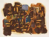 Fritz Winter, Komposition, 1959, Oil on paper