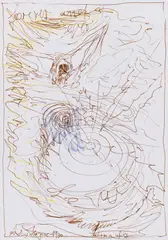 Andy Hope 1930, Believe in Infinity, Wohl um 2010, Felt-tip pen drawing