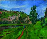 Václav Špála, Next to The Berounka river