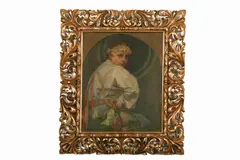 Alphonse Mucha, View into the Future, 1938, oil on canvas