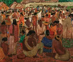 Otakar Nejedlý, From Ceylon, about 1910, oil on board
