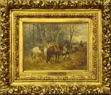 Jaroslav Věšín, Motif of Hungary, 1883, oil on canvas