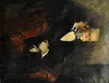 Filipp Andrejevič Maljavin, Portrait of JUDr. Karel Kramar, 1929, oil on canvas