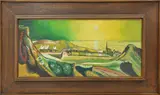 František Hudeček, From Haná, 1942, oil on canvas