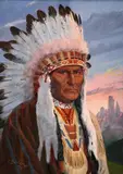 Zdeněk Burian, Chief of Indian
