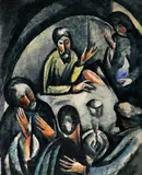 Alfred Justitz, The Last Supper, oil on canvas