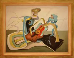 František Janoušek, Milosrdný Samaritán, 1933, olej na plátně