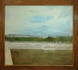 Z Paříže by Kamil Lhoták, 1948, olej na plátně, sold May 2011