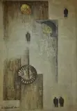 Květa Válová, Tvary a figury 3, 1964, olej na plátně