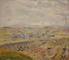 Jindřich Prucha, Kameničky, oil on canvas