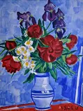 Václav Špála, Bunch of flowers, 1936, oil on canvas