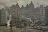 Tavík František Šimon, Old port in Amsterdam