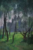 Zdenka Braunerová, Roztoky, oil on canvas