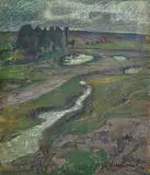 Alois Kalvoda, On sunken paths