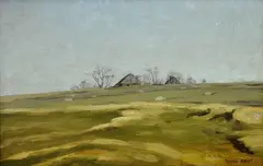 František Kaván, From native region, after 1890, 17x25 cm