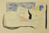 Emil Filla, Still-life with mandolin and score