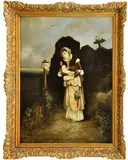 Václav Brožík, Escaping noblewoman
