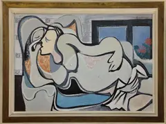 Emil Filla, Lying nude, 1932, oil on canvas