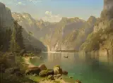 Adolf Chwala, By the Königsee lake