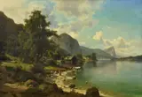 Adolf Chwala, Mondsee with Dragon rock