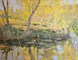 Vaclav Radimsky, Sunny river bank