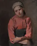 Rudolf Kremlička, Husopaska, 1916, olej na plátně