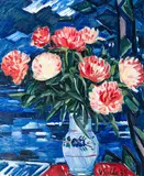 Bouquet of Peonies by Václav Špála, 1935, oil on canvas, sold Nov 2014