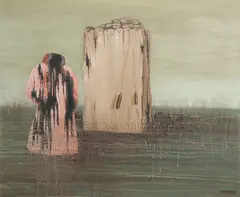 Toyen, Dream, 1937, oil on canvas