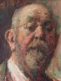 Ludvík Kuba, Self-portrait