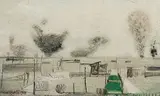 D-Day by Kamil Lhoták, 1944, oil on plywood, sold Nov 2014