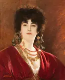 Václav Brožík, Pharaoh´s daughter