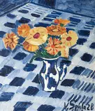 Marigolds by Václav Špála, 1928, oil on canvas, sold May 2015