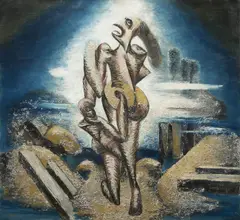 Josef Matička, Nature, 1937, oil on canvas