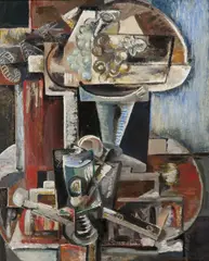 Emil Filla, Paris still life, 1914, oil on board