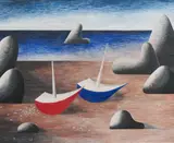 Jan Zrzavý, Barques on Shore