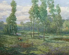 Josef Ullmann, Léto, 1910, olej na plátně