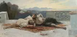 Beneš Knüpfer, Fidelity until Death, c. 1879, oil on canvas
