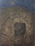 Alén Diviš, Svatební košile, 1948-1949, tempera na plátně