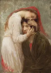 Max Švabinský, Soul connection, 1896, oil on canvas