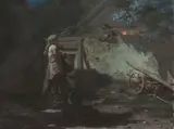 Emanuel Krescenc Liška, Dobří sousedé, 1896, olej na plátně