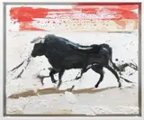 Martin Krajc, La corida, 2016, akryl na plátně