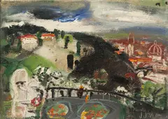 Josef Jira, Italské caprichos, 2000, olej na plátně