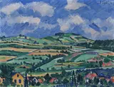 Václav Špála, Hill over Čerčany