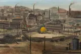 Kamil Lhoták, Filling the balloon in the suburb