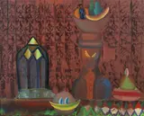 Pavla Malinová, Shame, 2014, oil on canvas