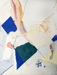 Adriena Šimotová, Cleansing, 1969, tempera on hardboard