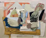 Emil Filla, Still life with asparagus