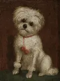 Karel Purkyně, Doggie, 1860-1865, oil on canvas