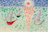 Jan Zrzavý, Sunset at sea
