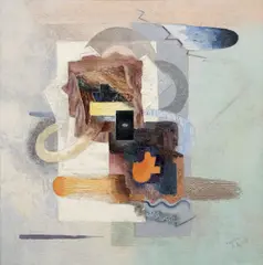 František Foltýn, Composition, 1927, oil on canvas